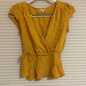 Mustard blouse